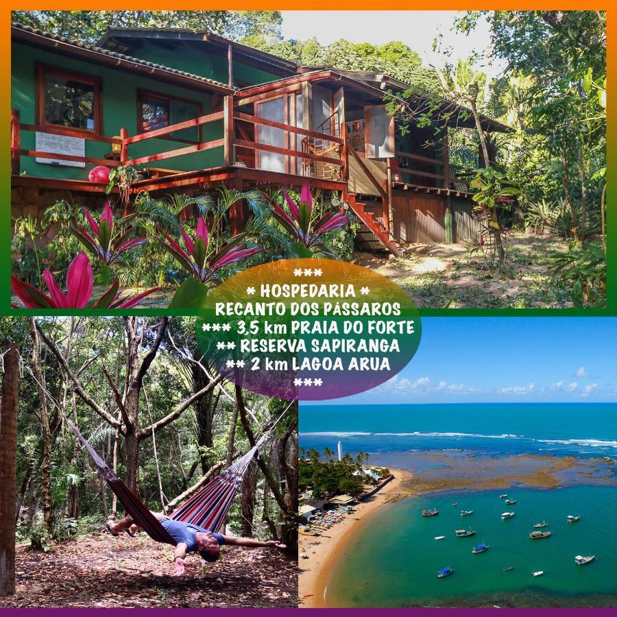 Recanto Dos Passaros Zen Apartamentos Em Meio De Natureza Прайя-ду-Форте Экстерьер фото